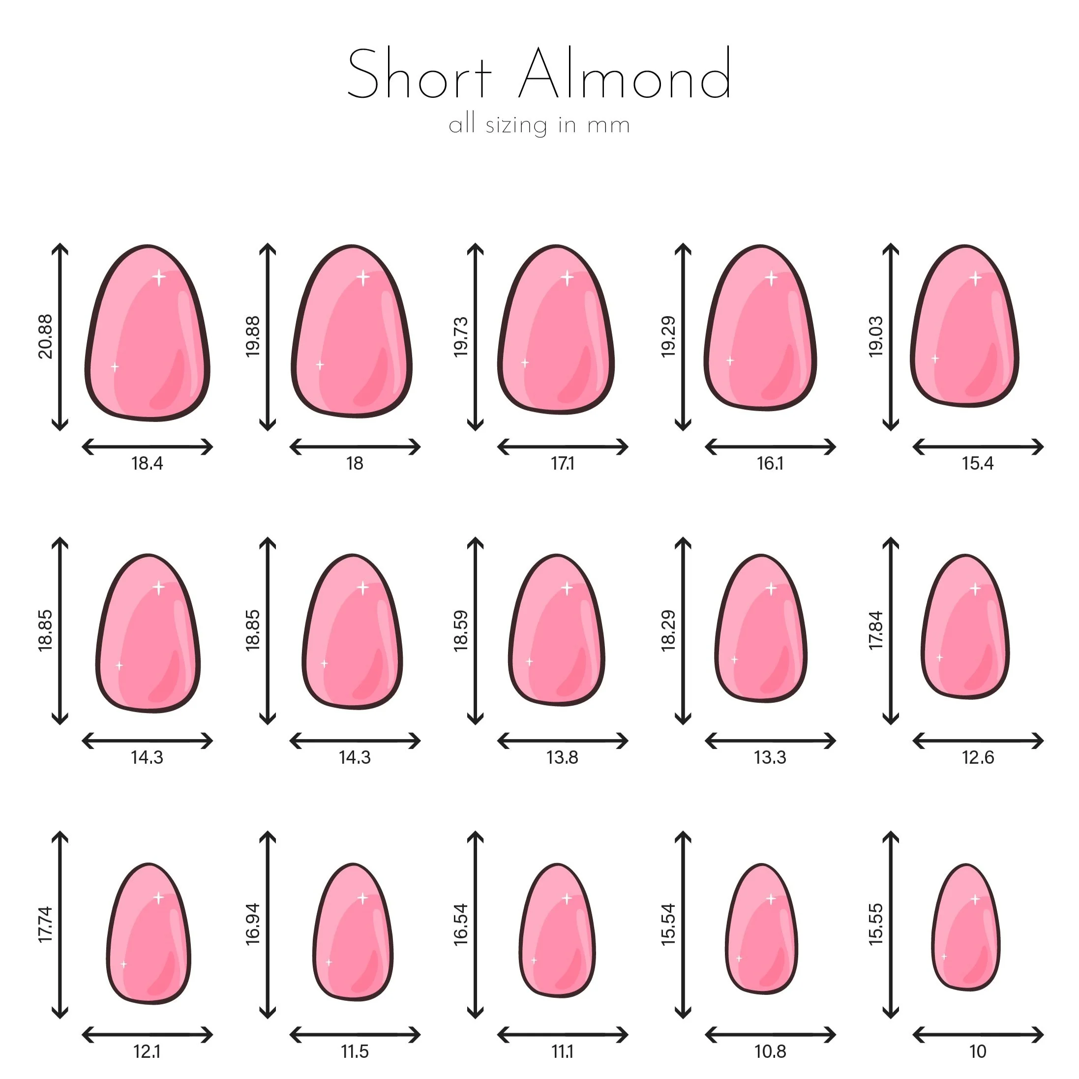 grace (short almond) - Image 3